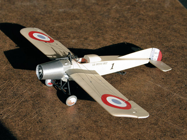 Morane-Saulnier "Petit Pet", WWI Coanda monoplane fighter